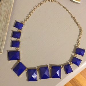 Blue necklace